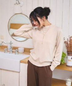 WEGO 【WEB限定/25年秋冬新作/洗濯OK/毛玉レス】ハイネックプルオーバー