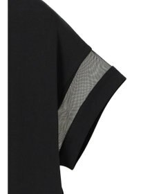 AMERICAN HOLIC 接触冷感チュールＭＩＸカットプルオーバー