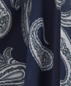 23区 L 【洗える】Ratti ペイズリーシフォン スカート