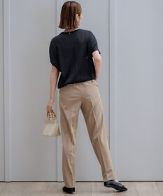 23区 L 【洗える】ドライ2WAYストレッチ テーパードパンツ