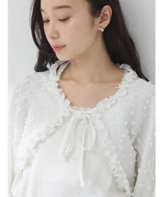 earth music&ecology ふくれジャガードボレロ