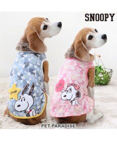 PET PARADISE スヌーピー ベル タンクトップ 《ポップ柄》 中型犬