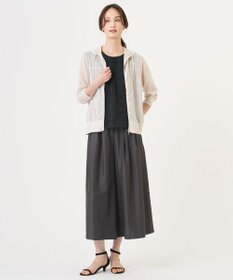 J.PRESS LADIES 【WEB限定】シアーチェック ノースリーブ カットソー