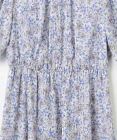 ANY SIS 【洗える】リーフMIXプリント ワンピース