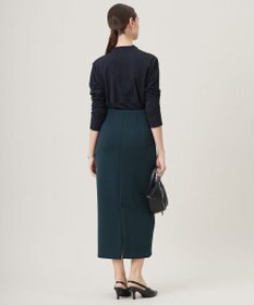 ICB 【洗える】 ウォームジャージー Vネックカットソー