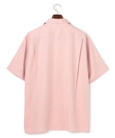 J.PRESS MEN 【J.PRESS ORIGINALS】Rayon Linen Oxford Open Half Sleeve Shirt / Baggy-Fit