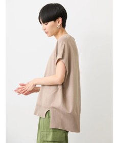 AMERICAN HOLIC 前振りニットフレンチスリーブプルオーバー