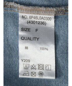 Green Parks ・ＳＵＧＡＲ　ＳＰＯＯＮ　クロップドデニムシャツ