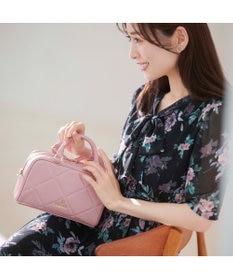 TOCCA 【美人百花掲載】OREILLER BAG ミニボストンバッグ