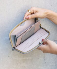 FOLNA RD ロング天溝がま口 財布