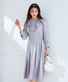 Tiaclasse 【洗える】ラッフルフリルワンピース