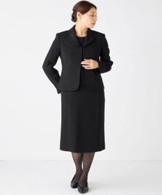 自由区 FORMAL 【高級トリアセテート素材】レベッカBSジョーゼット ジャケット+ワンピース