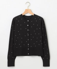 組曲 【WEB限定】ドットニット カーディガン