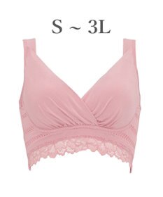 BRADELIS New York 【BRADELIS Me / ノンワイヤーブラジャー】オールインワンブラ ナイトブラ 補正 下着 24時間ラクに着用 綿混 しっかりフィット ブラデリス ME122105