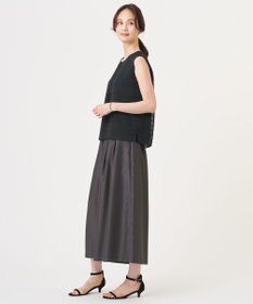 J.PRESS LADIES 【WEB限定】シアーチェック ノースリーブ カットソー
