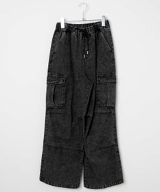 WEGO デニムパラシュートカーゴパンツ