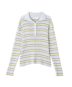 CRAFT STANDARD BOUTIQUE 2点セット/ベスト＋ハーフボタンリブニットトップ