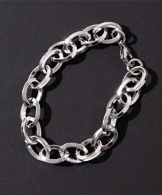 WEGO Mステンレスヘビーチェーンブレスレット