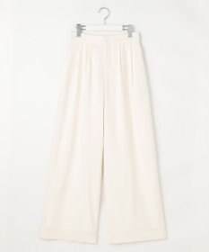 自由区 【SHIHOさん着用・セットアップ対応】リネンストレッチワイド パンツ