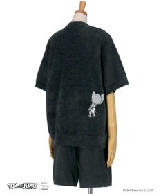 une nana cool トムとジェリー × une nana cool なめらかふわふわプルオーバー&ハーフパンツセット