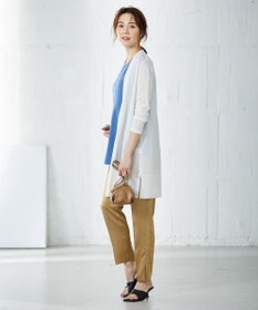 ICB 【洗える・WEB限定カラーあり】 PINION ロングカーディガン