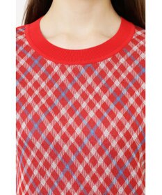 DAKS チェックジャカードプルオーバー