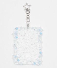 WEGO 【痛バ＆推し活】キラキラスターカードホルダーキーホルダー