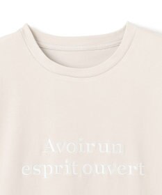 UNFILO 【新色追加】BEAUTY FORM-Tコットン ロゴフレンチT