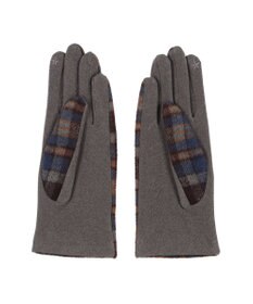 UNBILLION カシュネ cache nez / スター刺繍チェック手袋