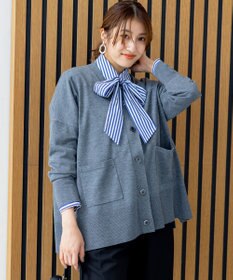 組曲 ビックシルエット カーディガン