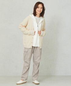 JOSEPH ABBOUD MOUNTAIN 【SPACE／UNISEX】コンパクトコットン裏毛 パーカー