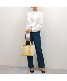 UNBILLION cachecache ショルダー付きパーテーションキャンバストート