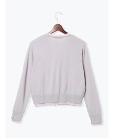 Te chichi 配色レイヤードカーディガン