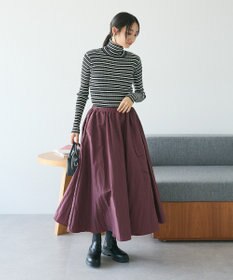 CRAFT STANDARD BOUTIQUE 洗える/とてもちリブタートルネックニットプルオーバー/24AW