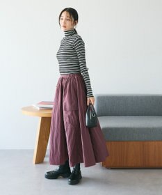 CRAFT STANDARD BOUTIQUE 洗える/とてもちリブタートルネックニットプルオーバー/24AW