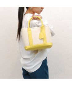 UNBILLION cachecache ショルダー付きパーテーションキャンバストート