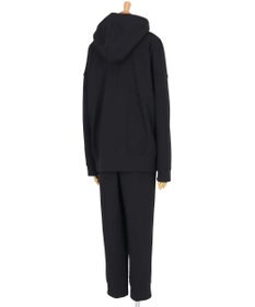 une nana cool 【綿混】あくびのお嬢さんのブークレー裏毛フーディー