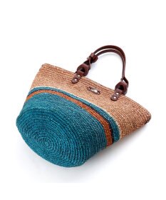 IBIZA ラフィア　ハンドバッグ