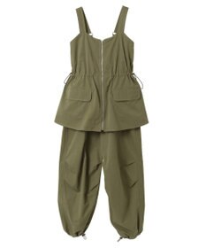 Green Parks ウ゛ィンテージペプラムオールインワン