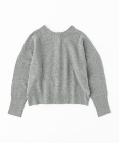 UNFILO 【新色追加/洗える】ふわふわニット パールボタンカーディガン