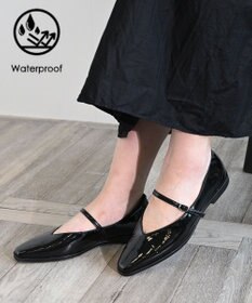 APOM 日本製 晴雨兼用スクエアトゥストラップシューズ15＜CRAHUG限定＞