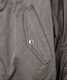 J.PRESS MEN 【J.PRESS ORIGINALS】Bleach Viscose Cotton Satin Flight Jacket / Japan Made