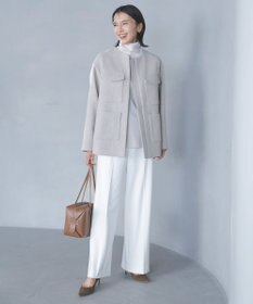 UNFILO beauty warm ワイドパンツ