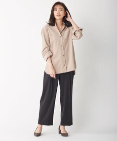 J.PRESS LADIES 【洗える】コットンセルロース チノ パンツ