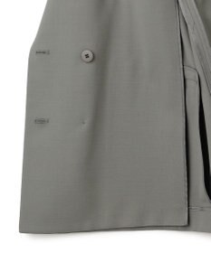 ICB ウール2WAYストレッチ ダブルブレストジャケット