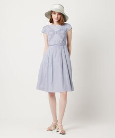 TOCCA 【洗える】STRIPE PARTY ドレス