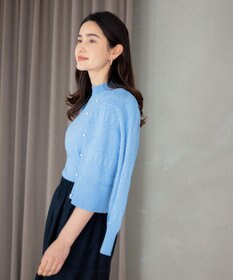 組曲 【2SET・WEB限定】編地ニット ツインセット