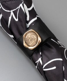 AURORA Beaurance ビューランス モノグラム柄 晴雨兼用傘 (トップフラット折傘)