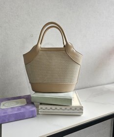 style code 【MERCURYDUO/マーキュリーデュオ】ミックスマテリアル　ハンドバッグ