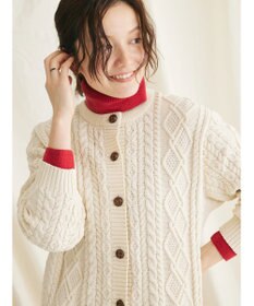 CRAFT STANDARD BOUTIQUE リサイクルポリエステルケーブルカーディガン